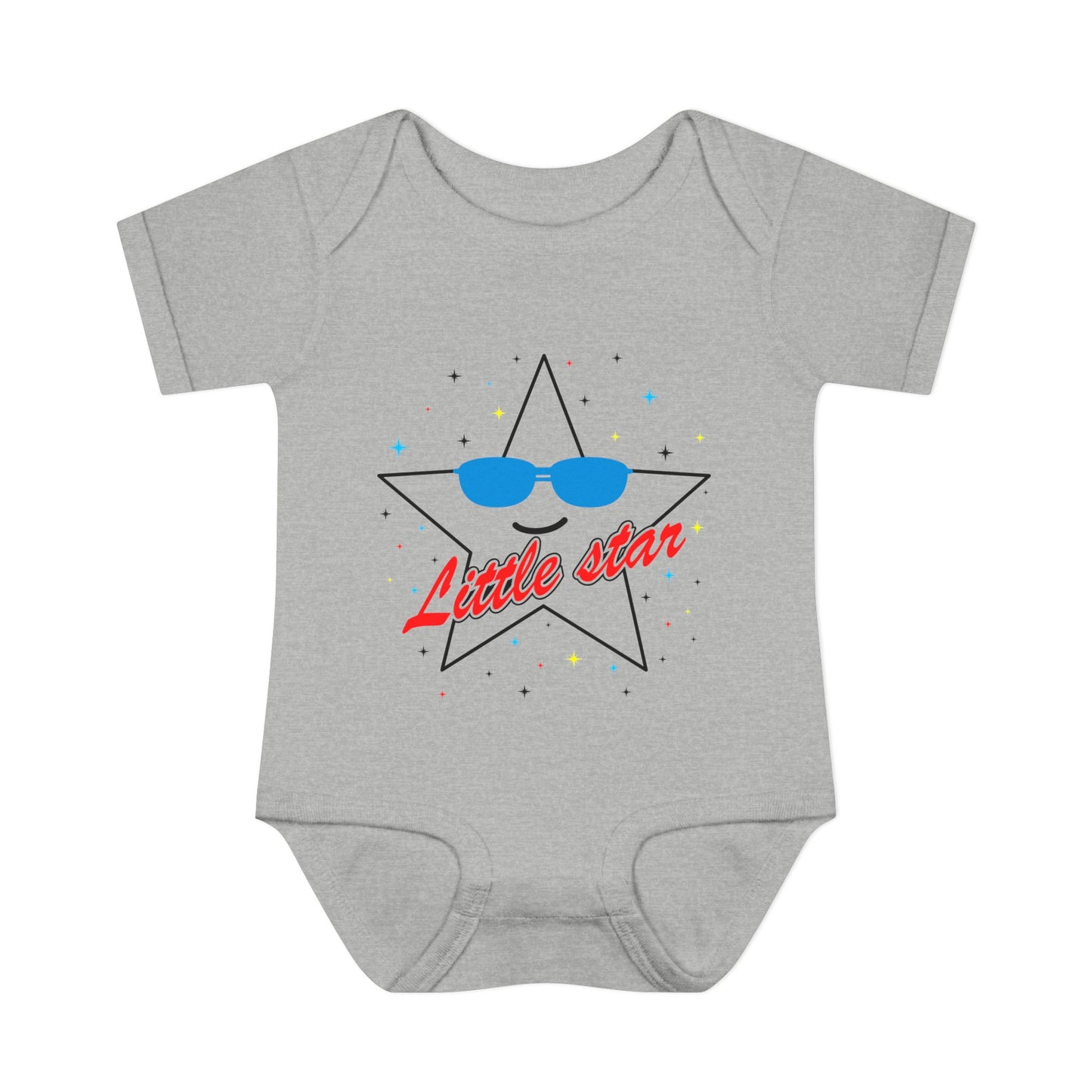 Little Star Infant Baby Rib Bodysuit