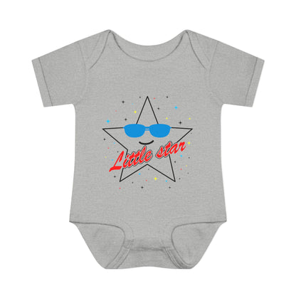 Little Star Infant Baby Rib Bodysuit