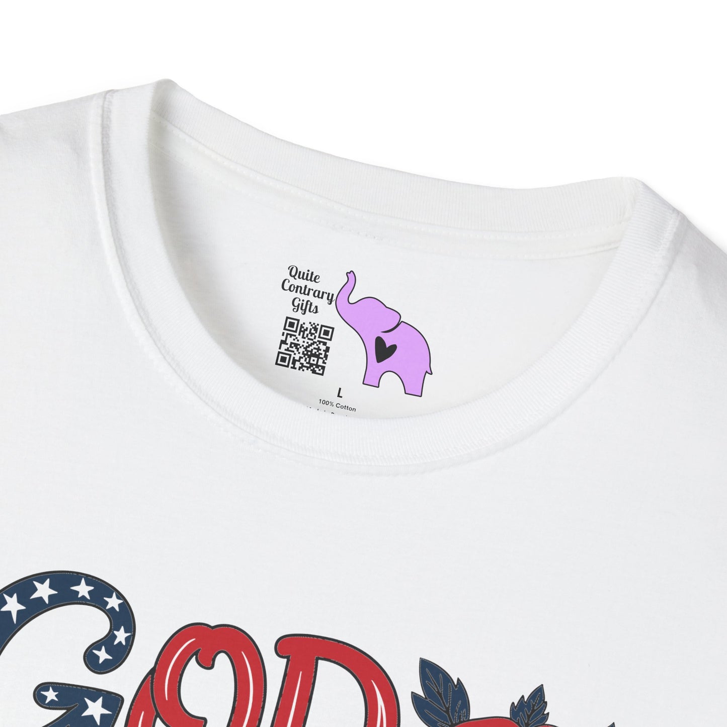 God Bless The USA Adult T-shirt