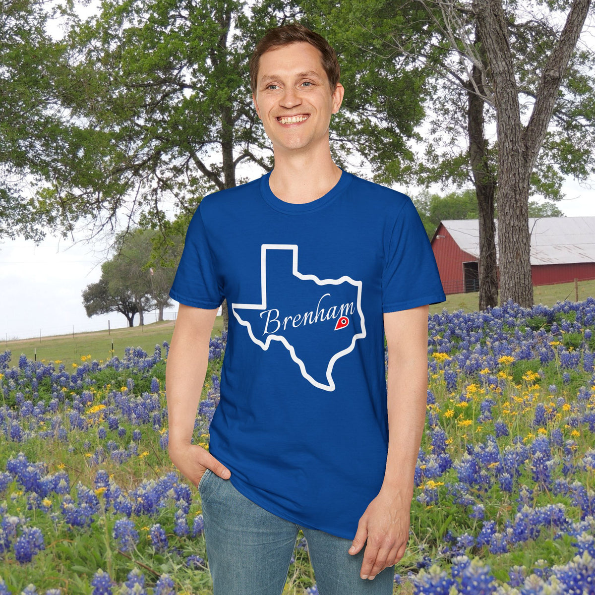 Brenham Texas Adult T-shirt