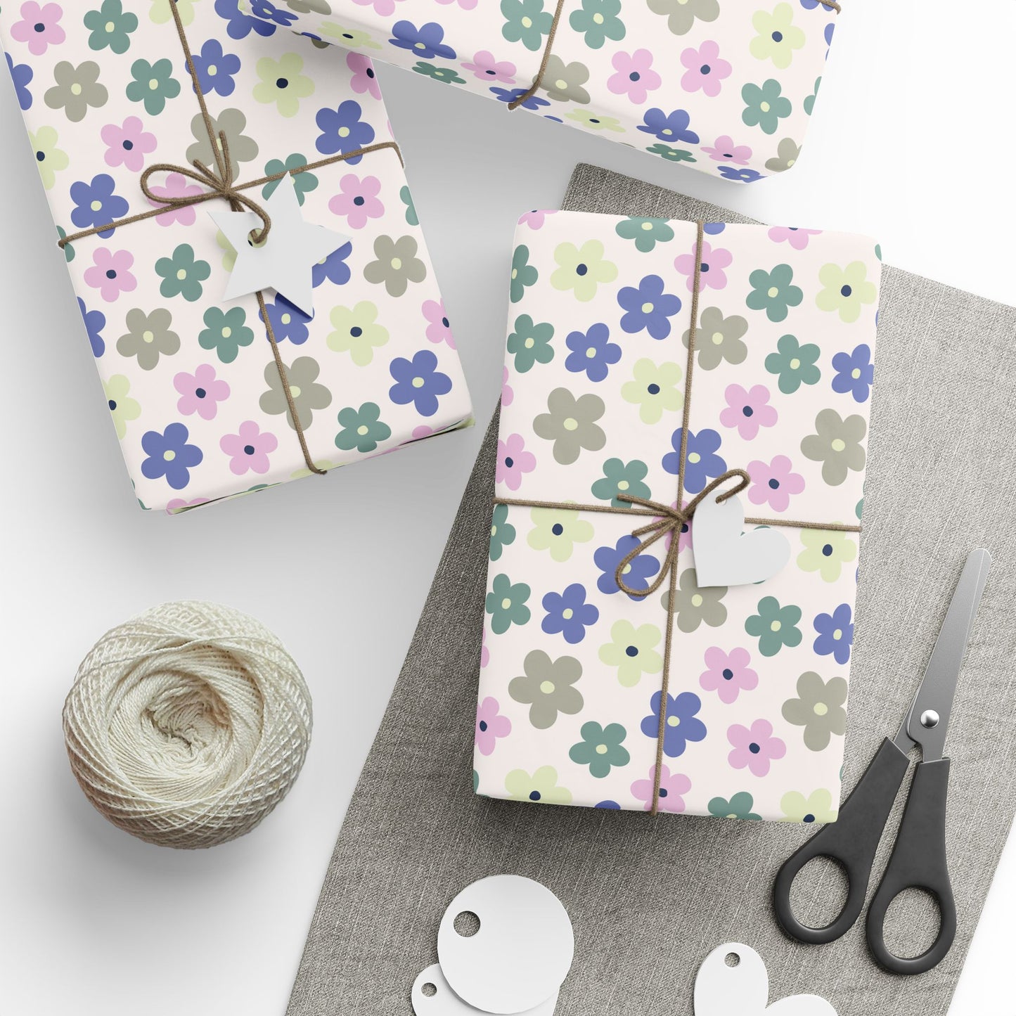 Earthbound Blooms Wrapping Paper