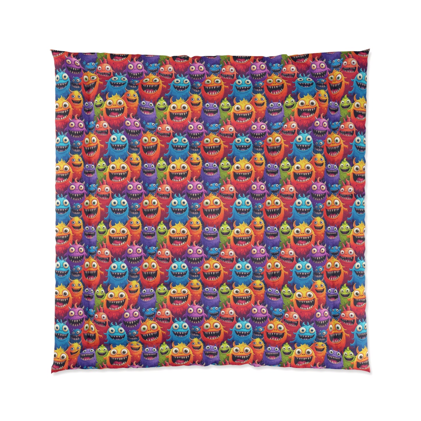 Happy Little Monsters Comforter