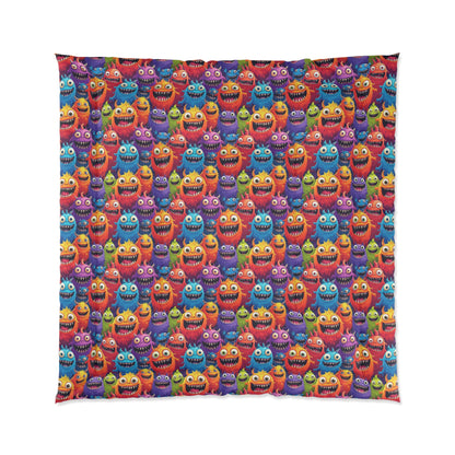 Happy Little Monsters Comforter