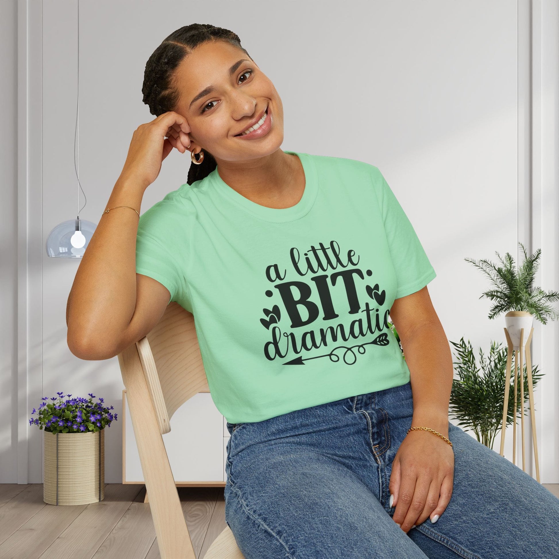A LIttle Bit Dramatic Adult T-shirt