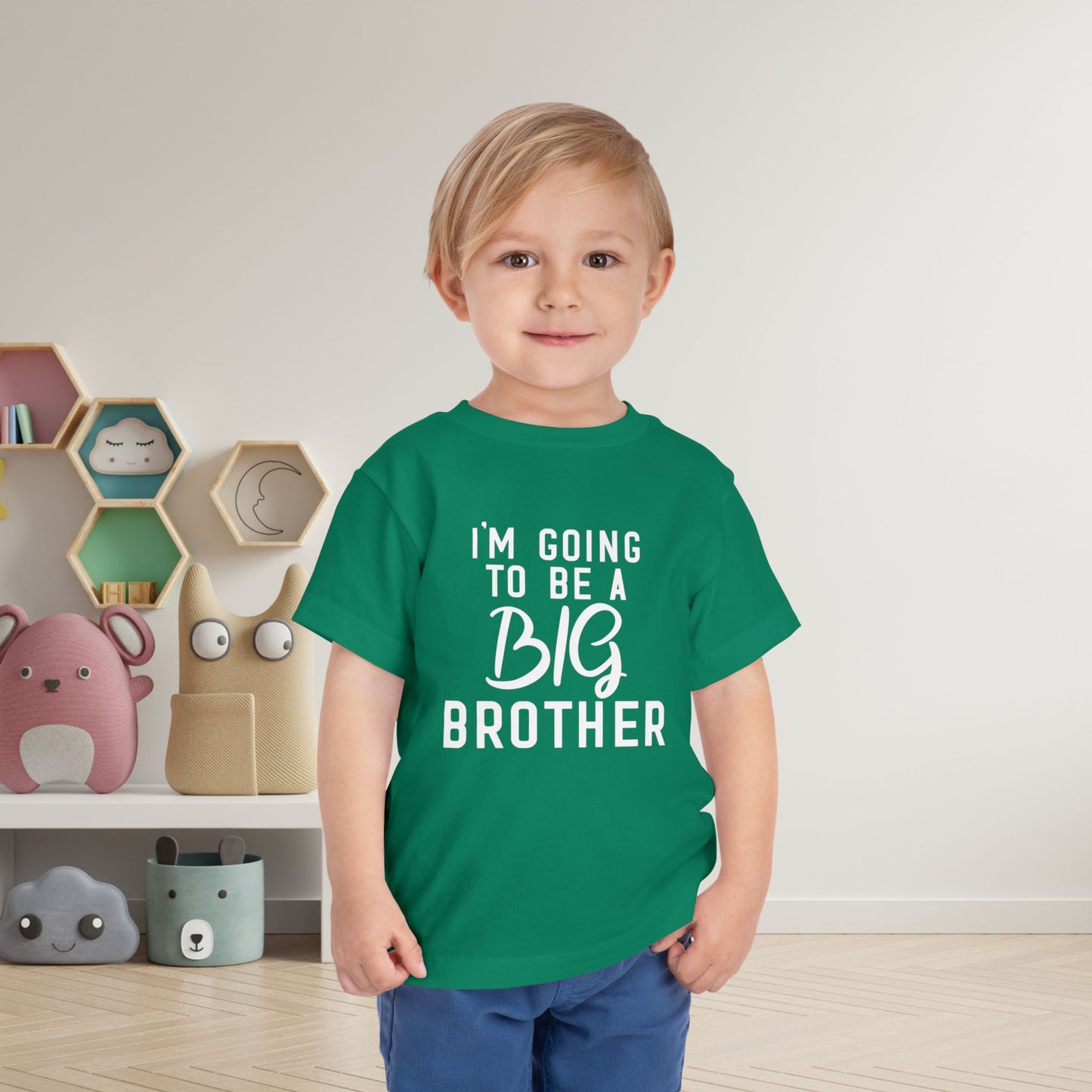 I'm Going To Be A Big Brother (Script) Toddler Tee