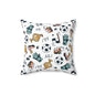 Little Soccer Legends Throw Pillow