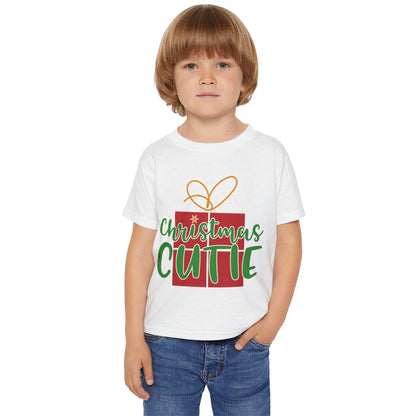 Christmas Cutie Heavy Cotton™ Toddler T-shirt