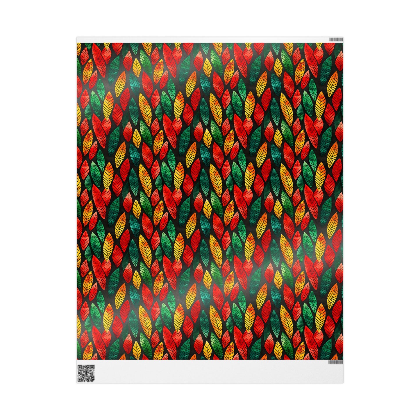 Festival Fire Kwanzaa Wrapping Paper