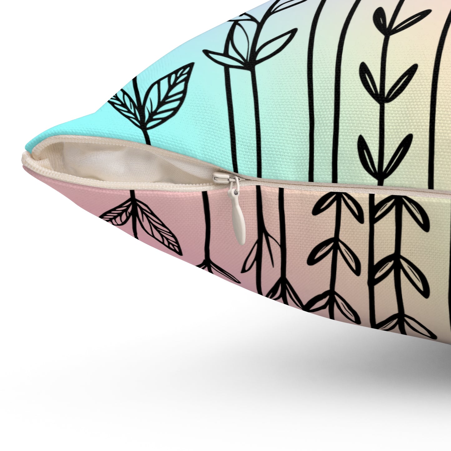 Spring Bloom Throw Pillow