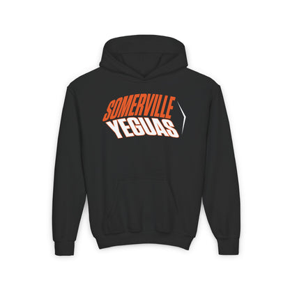 Somerville Yeguas (Angled) Youth Heavy Blend Hoodie