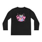 Spooky Pastel Ghost Youth Long Sleeve Tee