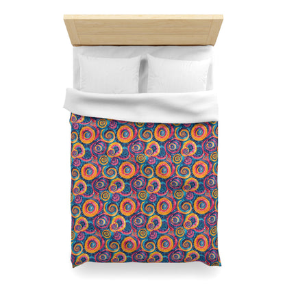 Rainbow Revolt Microfiber Duvet Cover