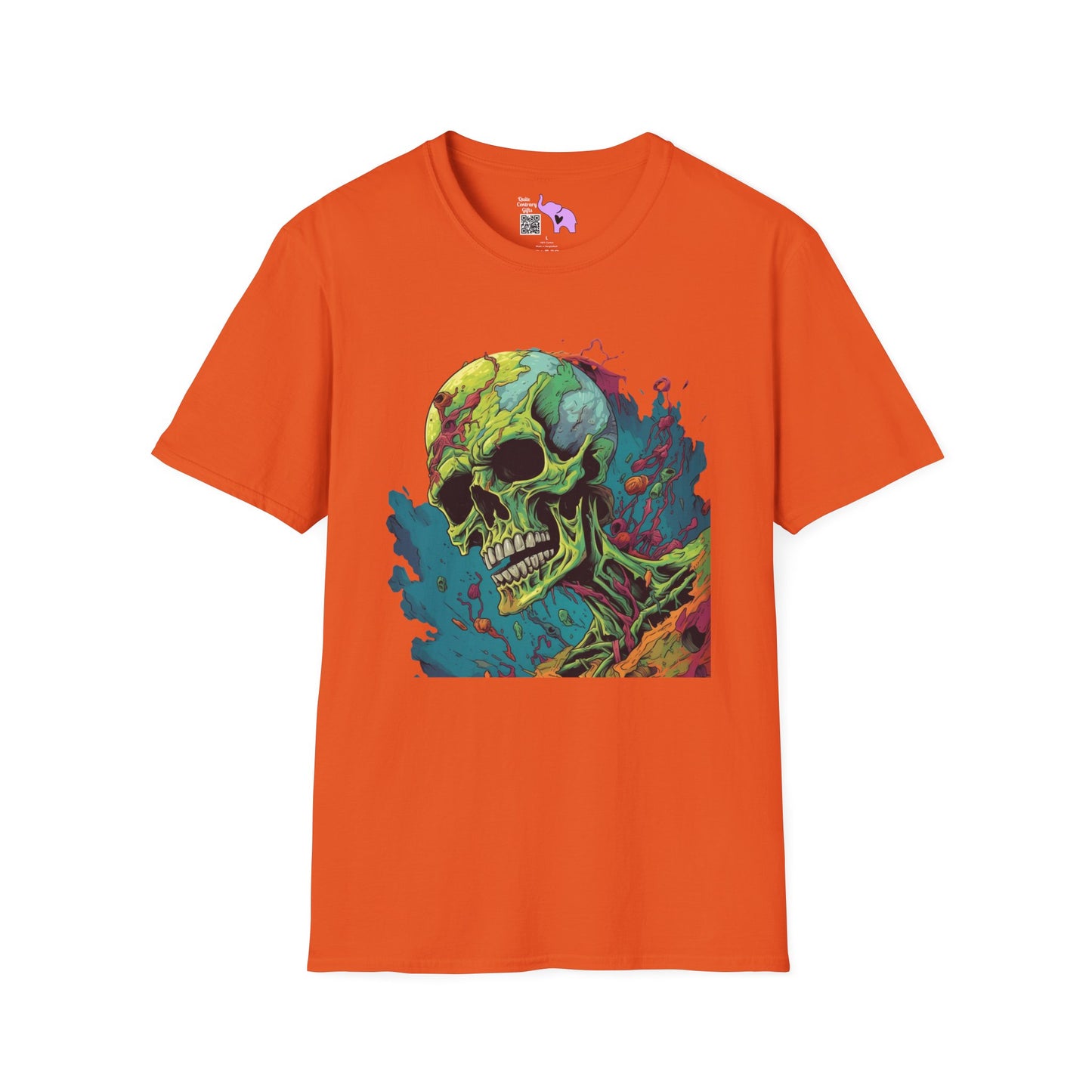 Surreal Skullscape Adult T-shirt
