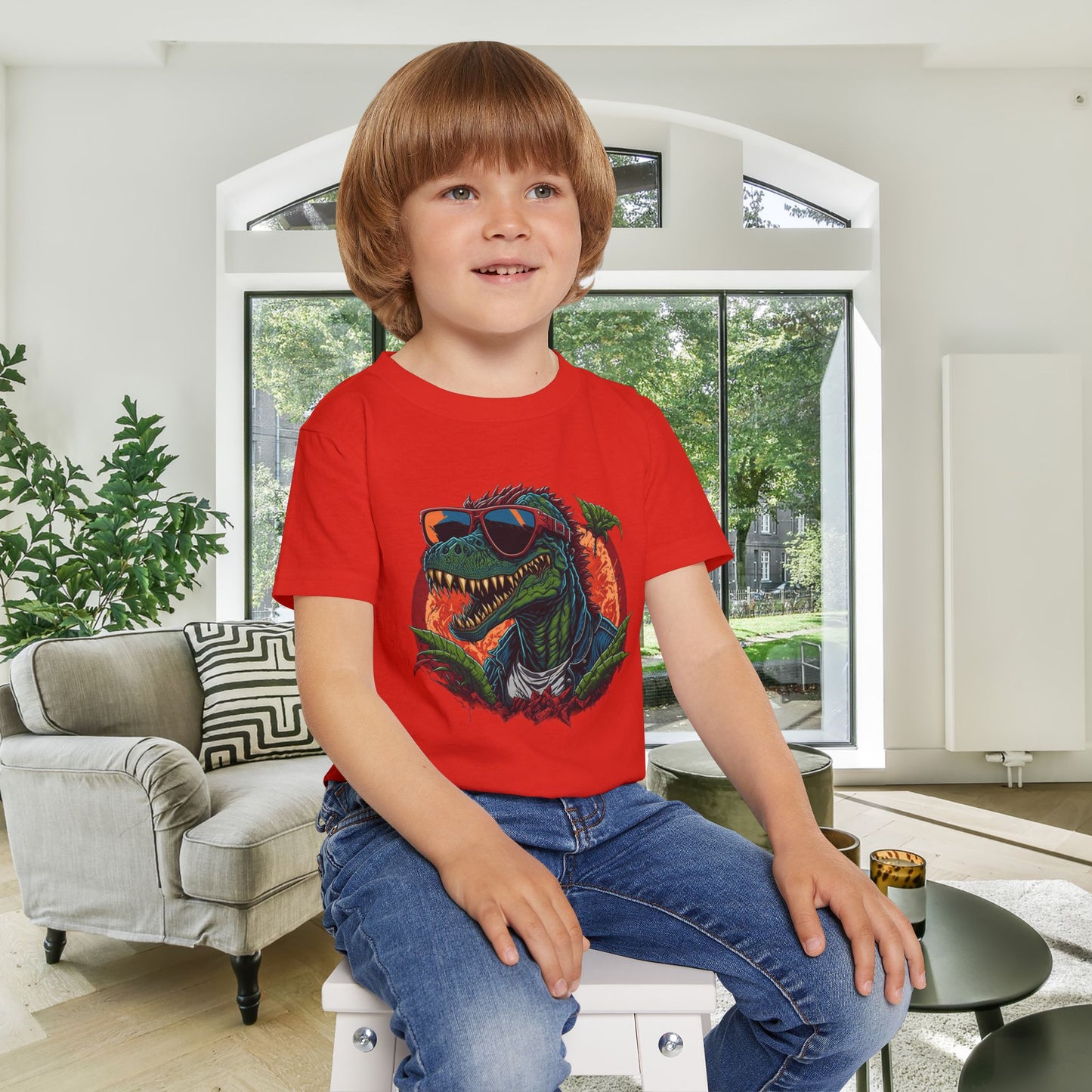 Cool Dinosaur Heavy Cotton™ Toddler T-shirt