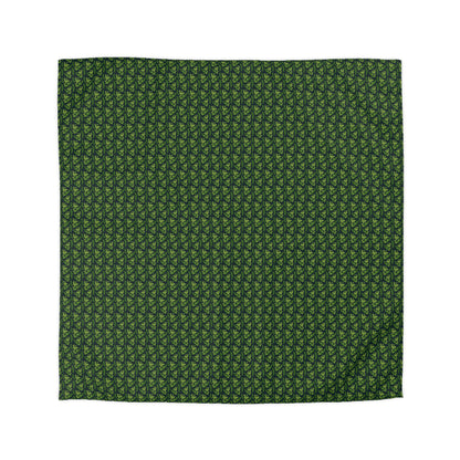 Emerald Canopy Frogs Microfiber Duvet Cover