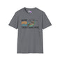 ""I'm Not Lazy, I'm On Energy Saving Mode (Racoon in Hammock) Adult T-shirt