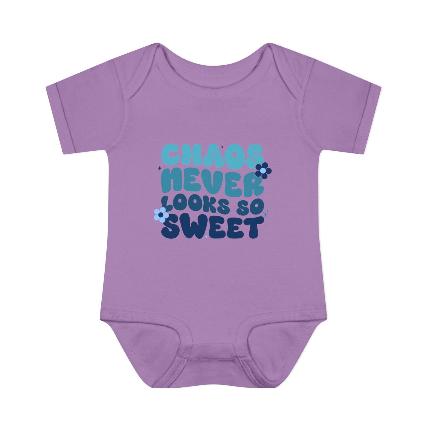 Chaos Never Looked So Sweet Infant Baby Rib Bodysuit