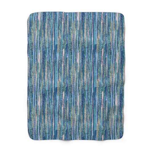 Ocean Drizzle Fleece Blanket