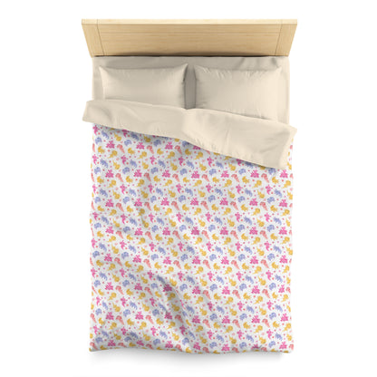 Axolotl Whimsy Microfiber Duvet Cover