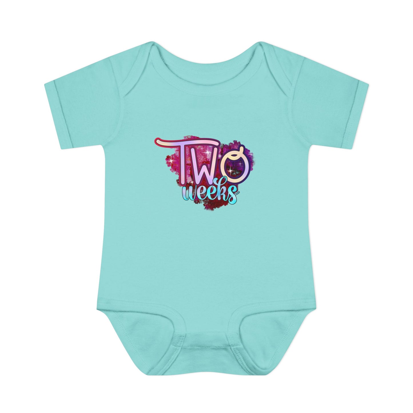 Stardust Baby Milestone Bodysuit-Two Weeks