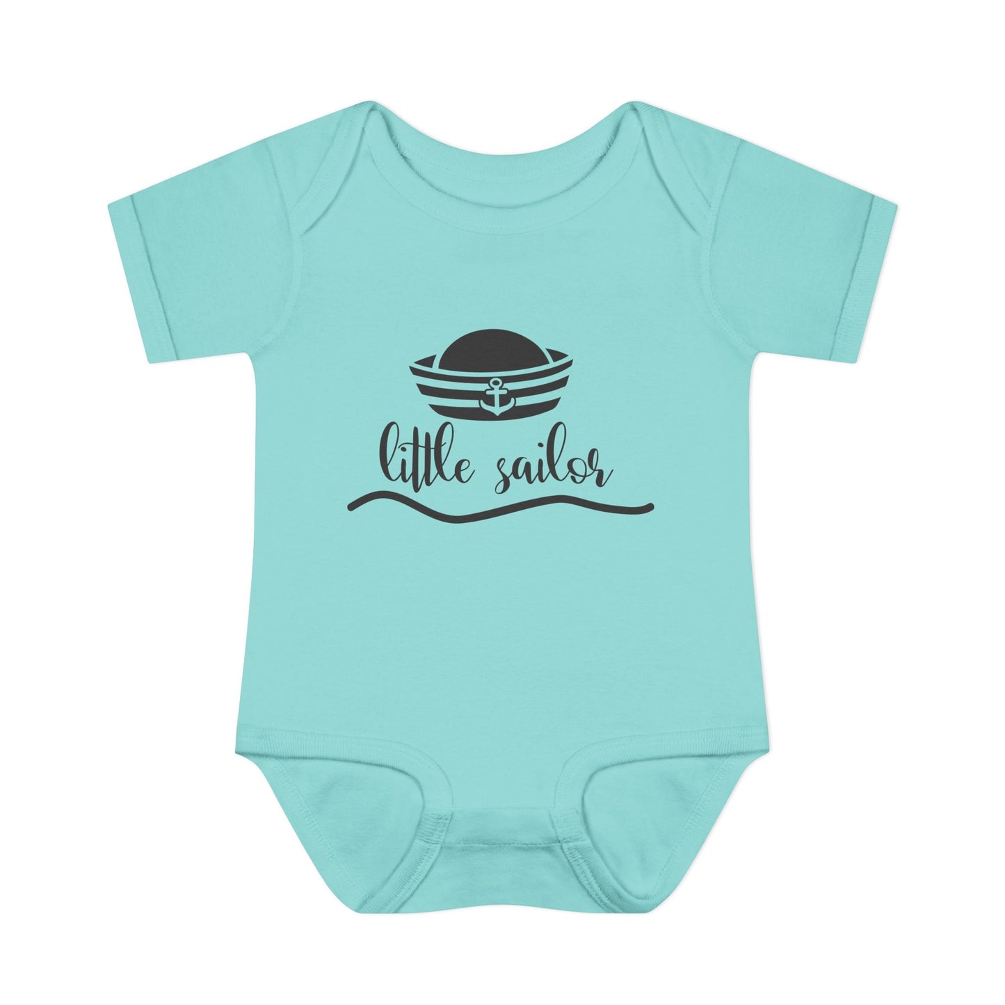 Little Sailor Baby Rib Bodysuit