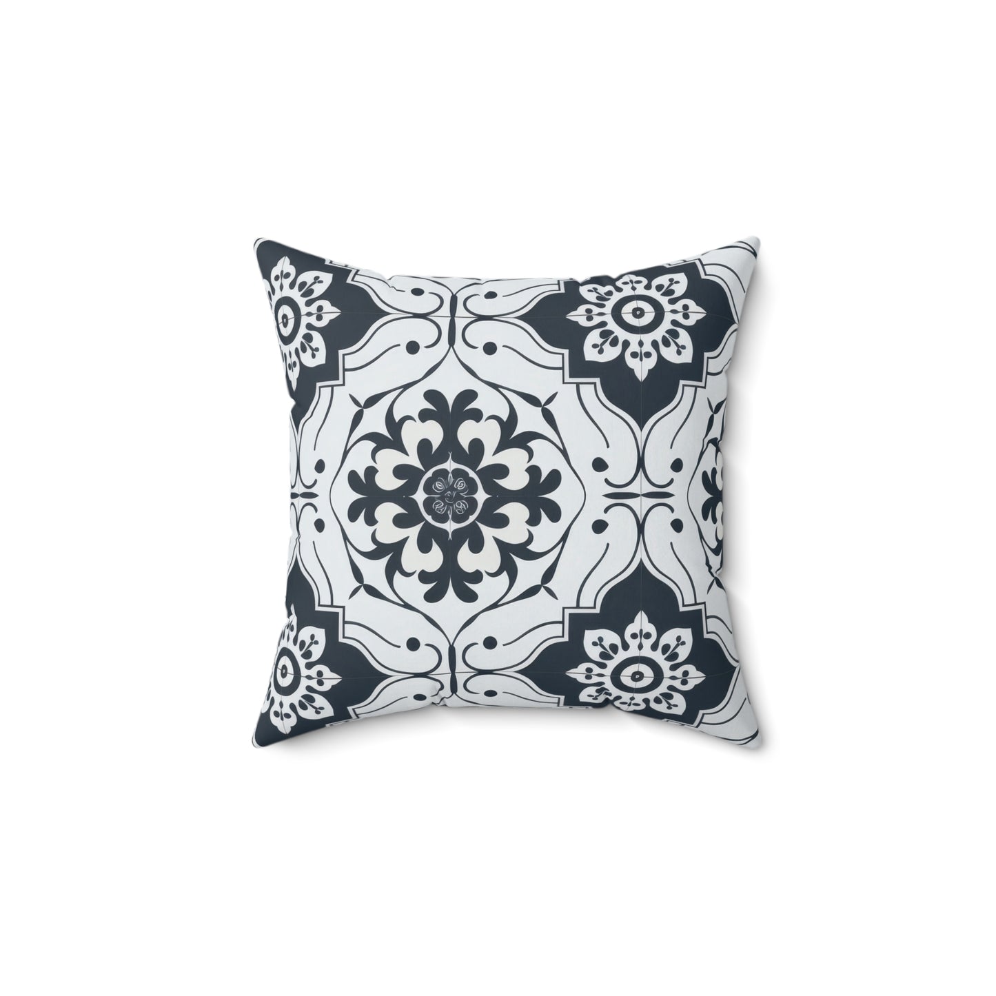 Lisbon Noir Throw Pillow