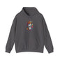 Colorful Crowned Skull Heavy Blend™ Hooded Sweatshirt