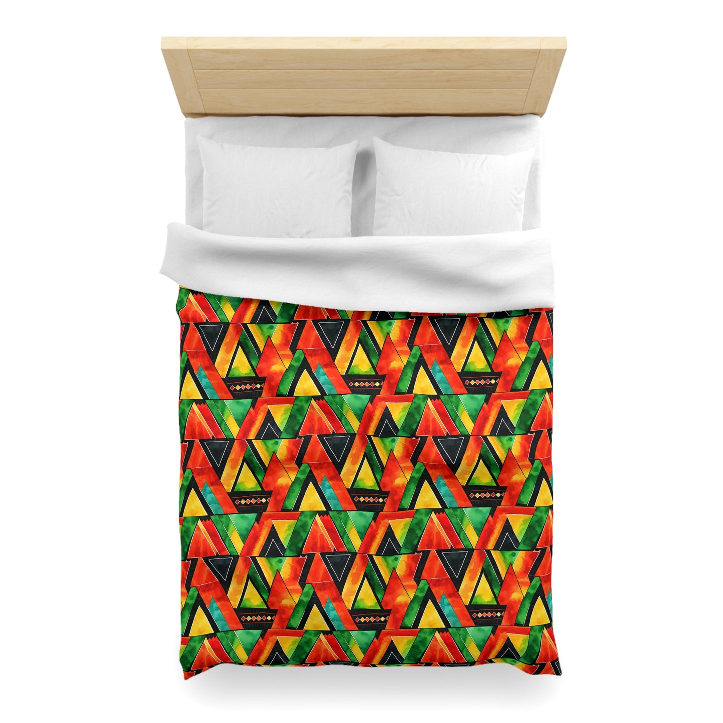 Abundance Vibes Microfiber Duvet Cover