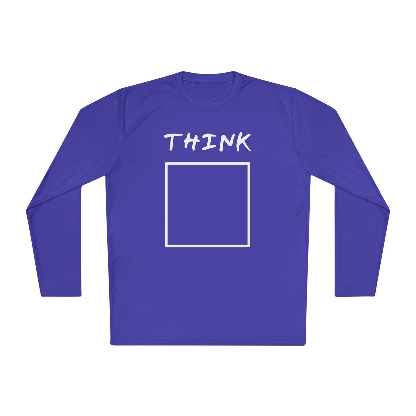 Think (Outside The Box) Adult Long Sleeve Tee