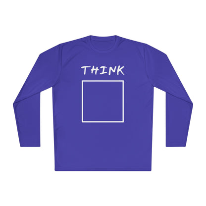 Think (Outside The Box) Adult Long Sleeve Tee