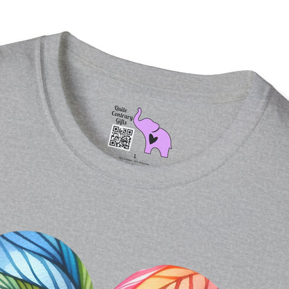 Heart of Many Colors Adult T-shirt