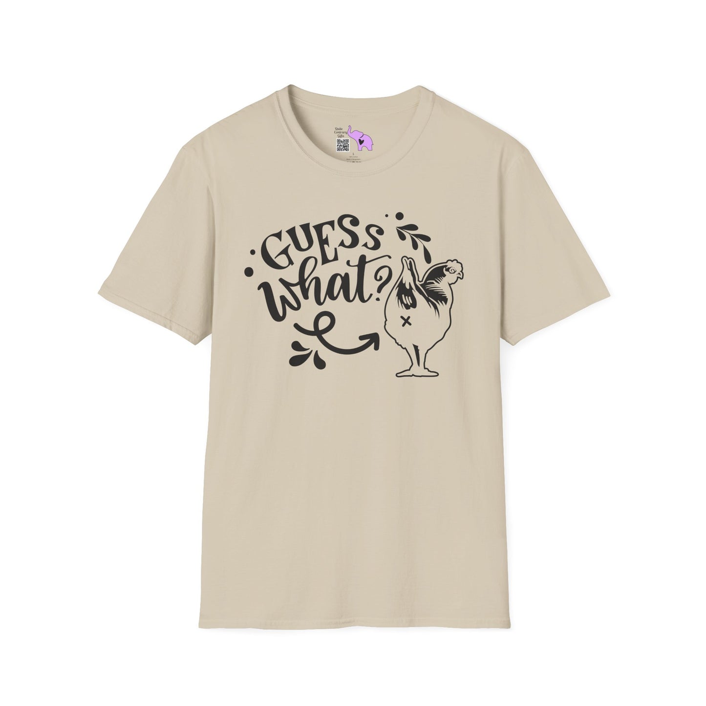 Guess What (Chicken Butt) Adult T-shirt