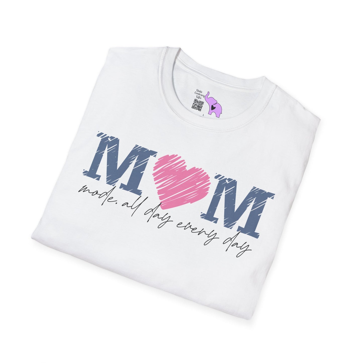 Mom Mode All Day Everyday Adult T-shirt