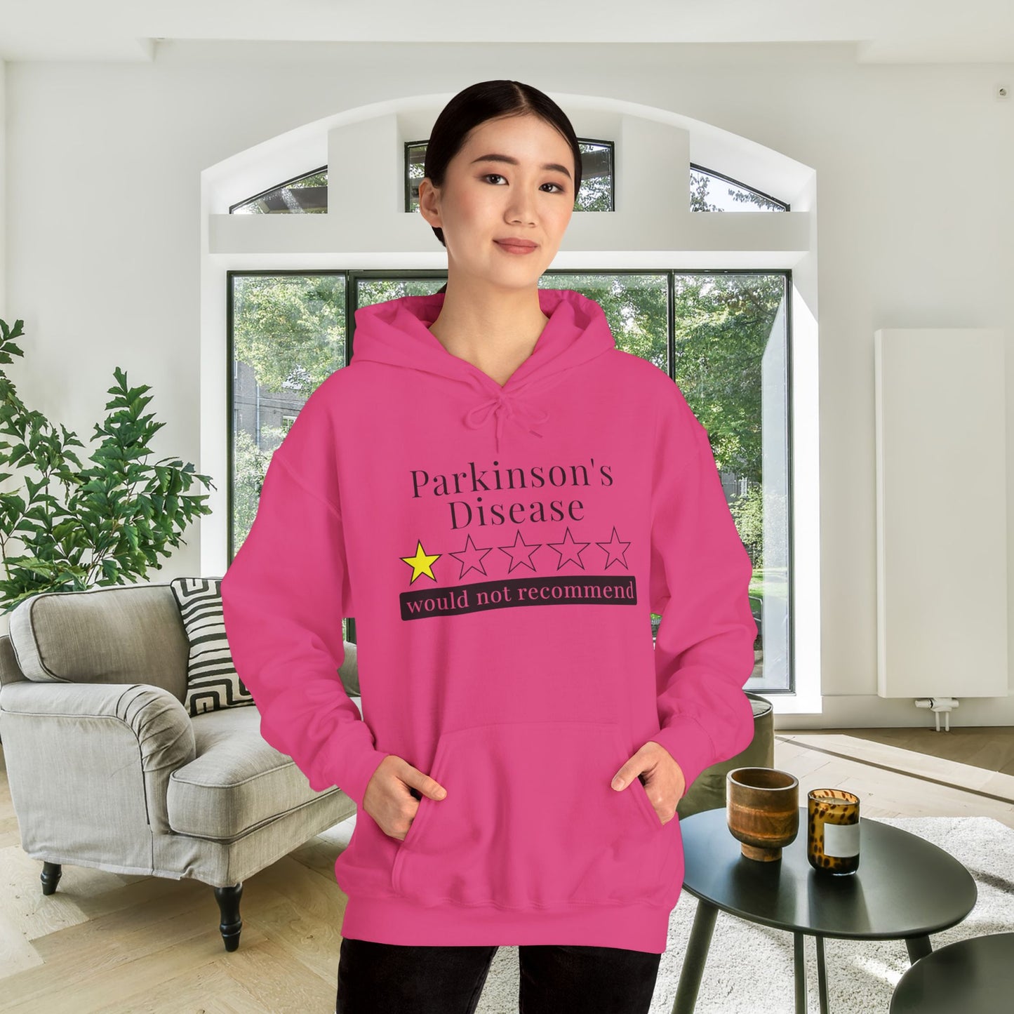 Parkinson's Disease 1 Star Would Not Recommend Heavy Blend™ Hooded Sweatshirt