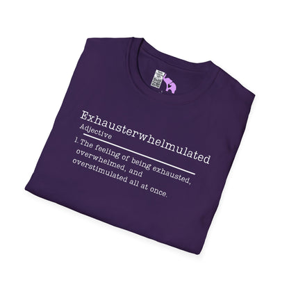 Exhausterwhelmulated Definition Adult T-shirt