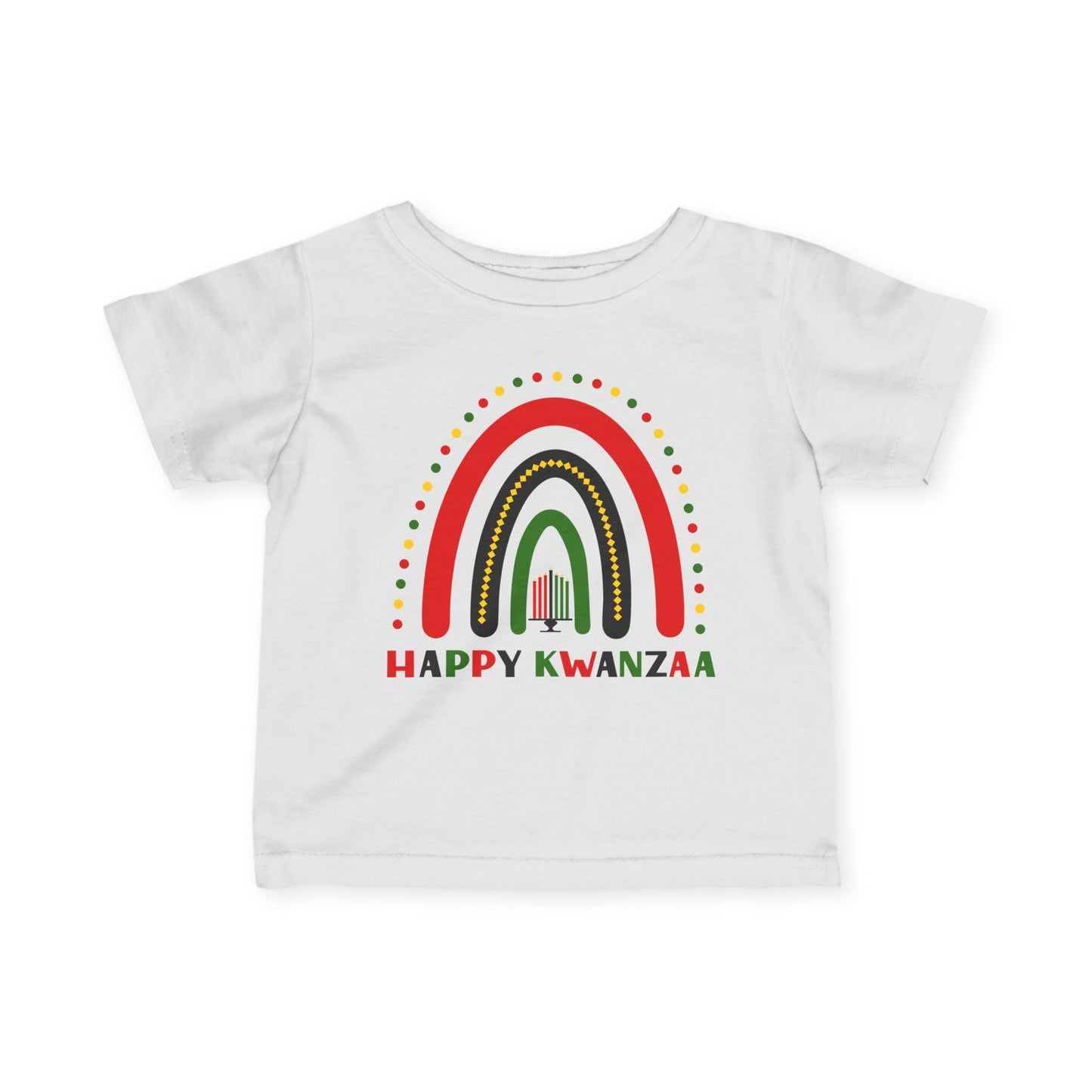 Happy Kwanzaa Arch Infant Soft T-Shirt