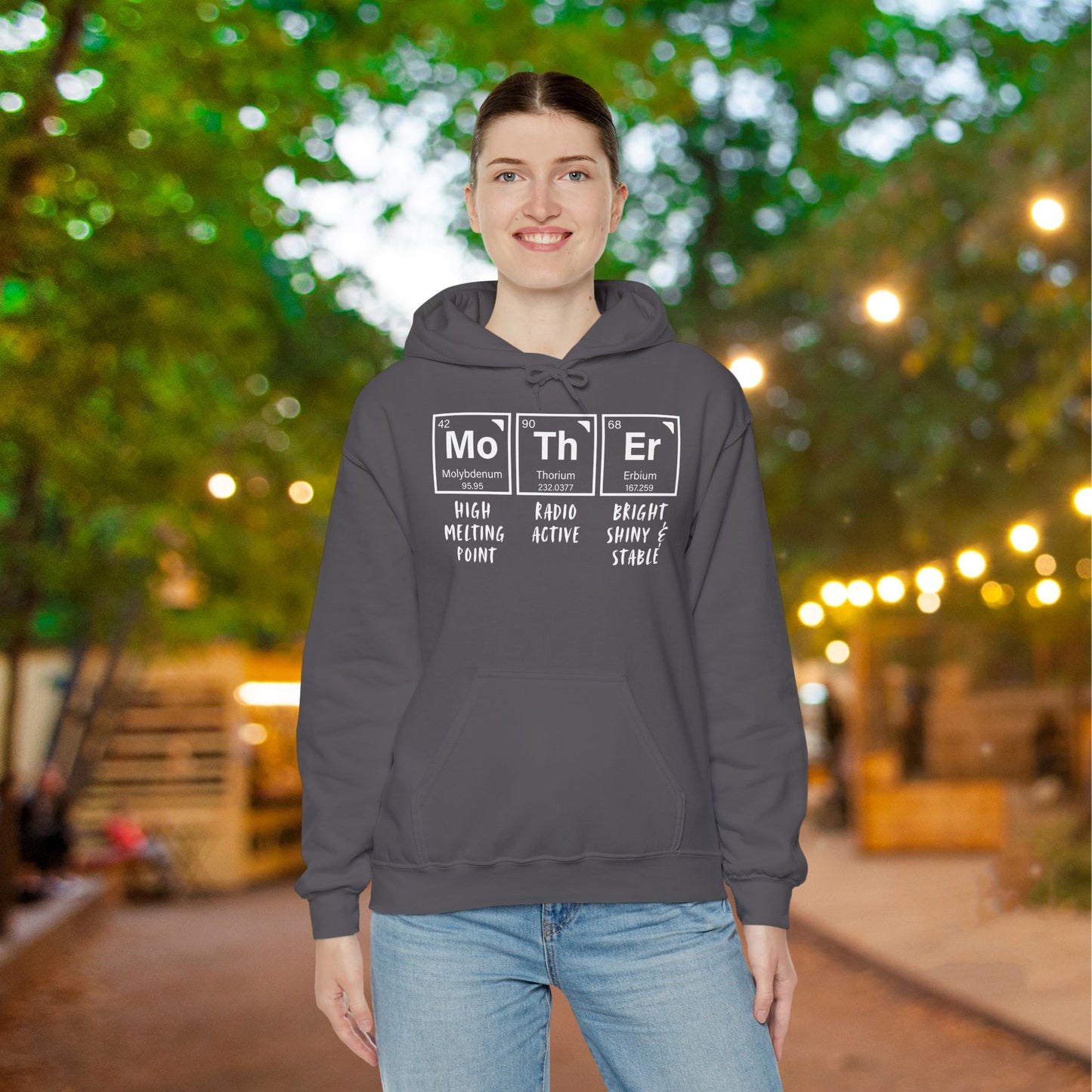 Mother Periodic Symbols Heavy Blend™ Hooded Sweatshirt