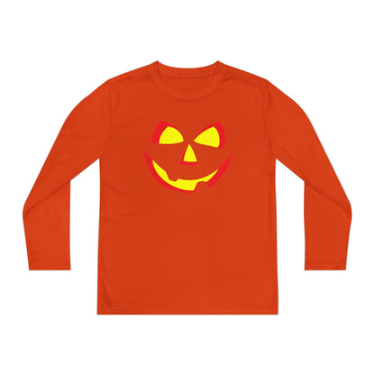 Pumpkin Smile Youth Long Sleeve Tee