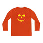 Pumpkin Smile Youth Long Sleeve Tee
