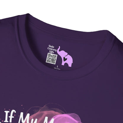 If My Mouth Doesn't Say It My Face Definitely Will Adult T-shirt