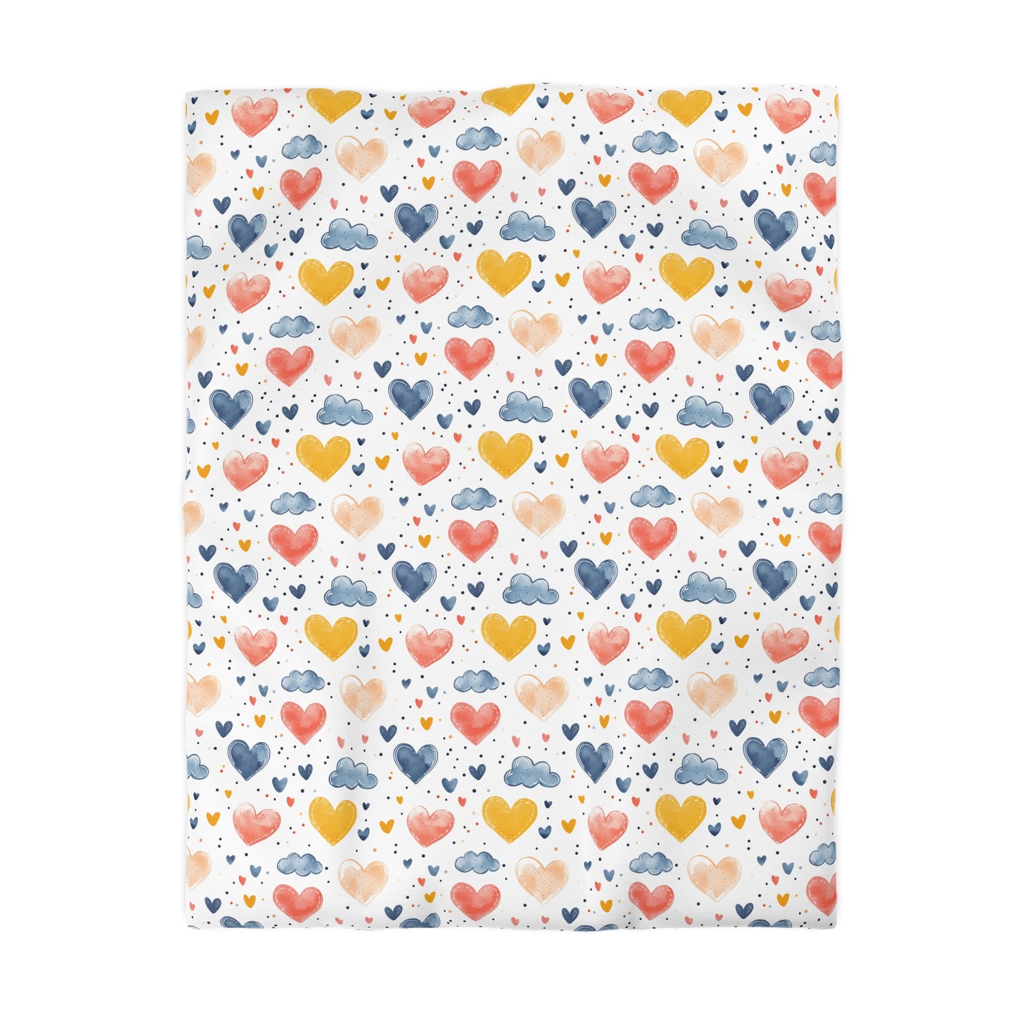 Love in the Air Microfiber Duvet Cover