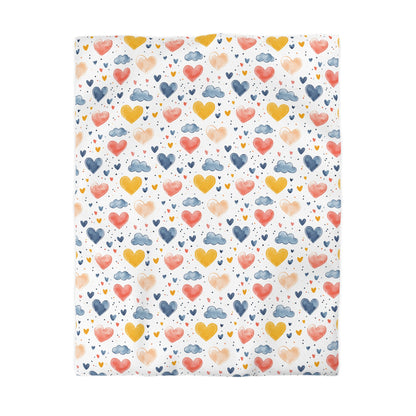Love in the Air Microfiber Duvet Cover