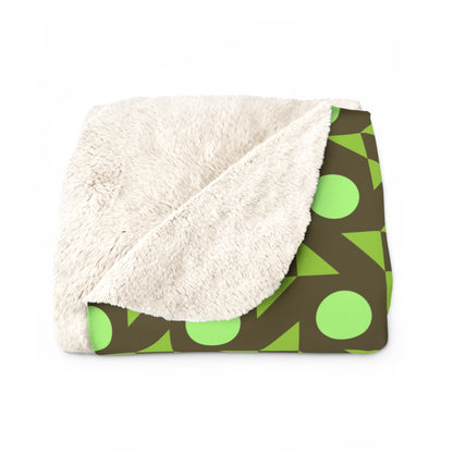 Pistachio Pinwheels Basic Bedding Set