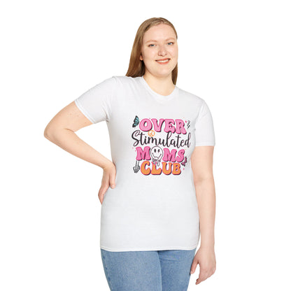 Overstimulated Mom's Club T-shirt