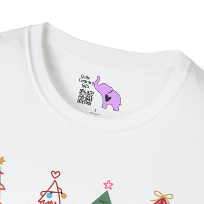 Merry Christmas Trees Adult T-shirt