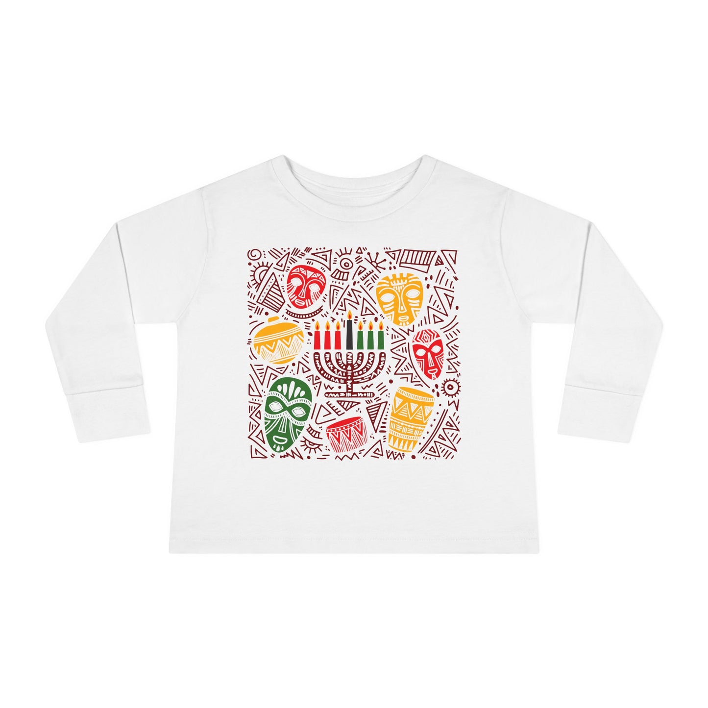 Kwanzaa Traditions Toddler Long Sleeve Tee