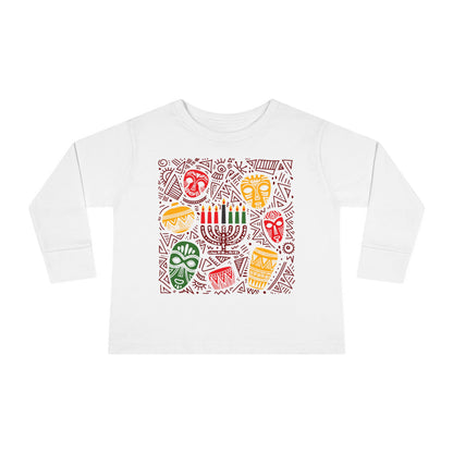 Kwanzaa Traditions Toddler Long Sleeve Tee