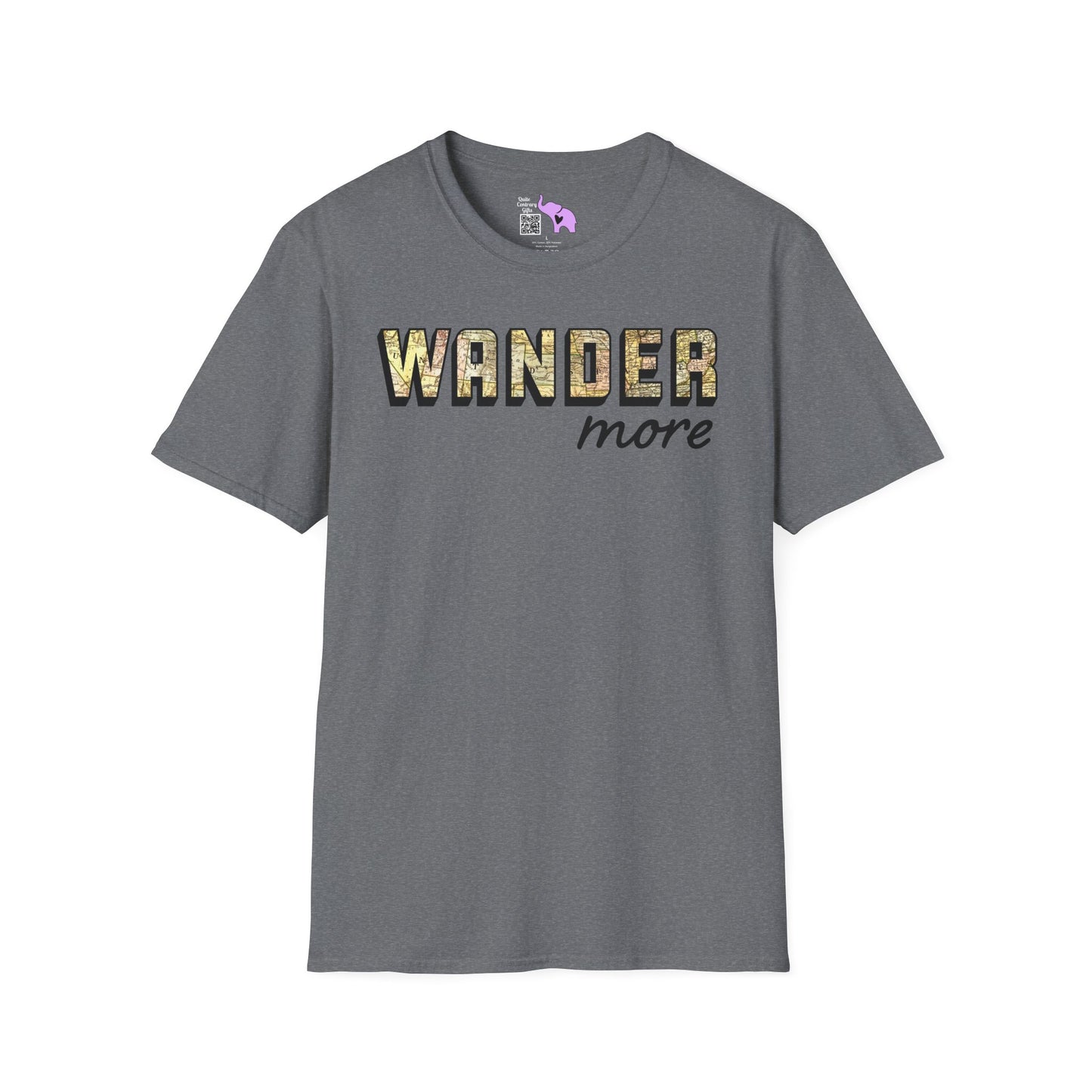 Wander More Adult T-shirt