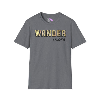 Wander More Adult T-shirt