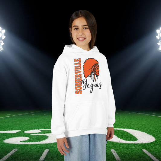 Somerville Vertical Fury Youth Heavy Blend Hoodie